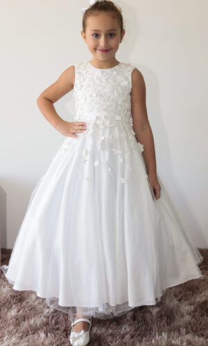 Vestido Amanda Flores 3D