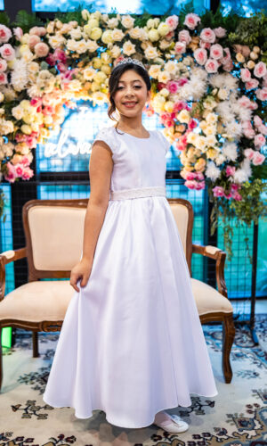 Vestido Bárbara Princesa Branco