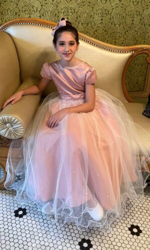 Vestido Isa Minimalista Rose